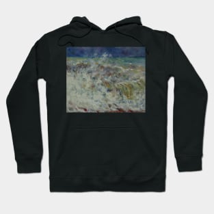 The Wave by Auguste Renoir Hoodie